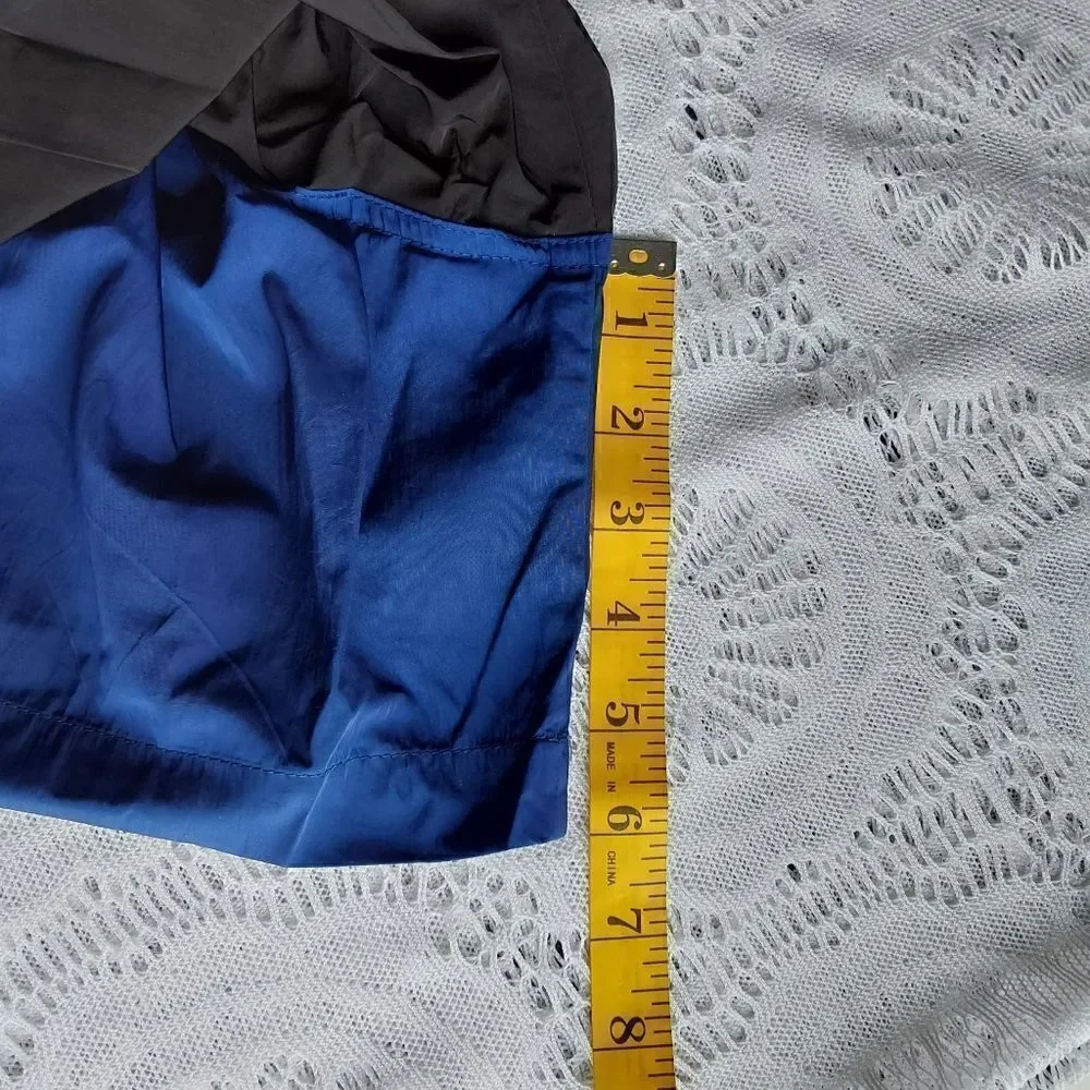 Everest Isles Trunks Colorblock Blk/Navy Sz XL